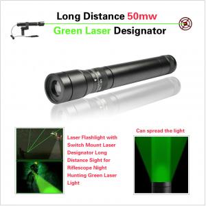 China Long Distance Shooting Scopes 50mw Green Laser Sight Shock Resistant on sale