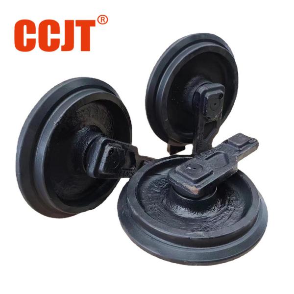 Heavy Duty Excavator Track Idler OEM Front Idler With Durability / Impact