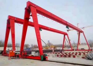 Wholesale ODM Lifting Speed 8m/Min Single Girder Gantry Crane With Electric Hoist from china suppliers