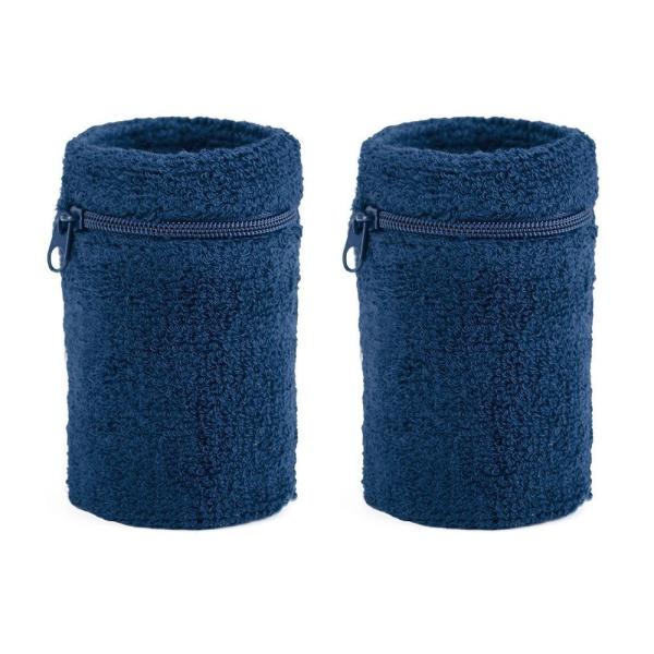 Adults M Custom Tennis Wrist Band Breathable Sport Cotton Sweatband with Zipper