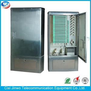 Wholesale IEC297-2 288 Cores Floor Network Cabinet SMC Outdoor Fiber Cabinet from china suppliers
