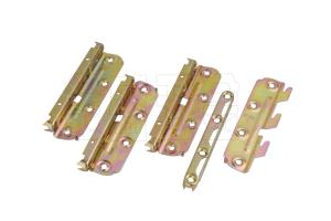 Wholesale 5&quot; Iron Bed Frame Hinges Zinc Plated Customer'S Designs Available from china suppliers
