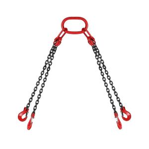 Wholesale 2t Working Load Limit G80 G100 Black Finish Lifting Chain Sling Hook Chain for Link from china suppliers