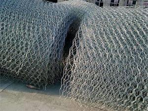 Wholesale 80x100mm High Hot Dip Galvanized Gabion Net For Ditch Protection from china suppliers