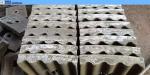 CNC Machining Alloy Steel HRC 62 Wear Resistant Liner Plate and ball mill liner