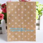 Brown Kraft Paper Bags Gift Food Bread Candy Wedding Party Bags,Foil Lined Kraft
