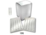 316L Surgical Stainless Steel Piercing Needle 100pcs/box sterilized by E. O. Gas