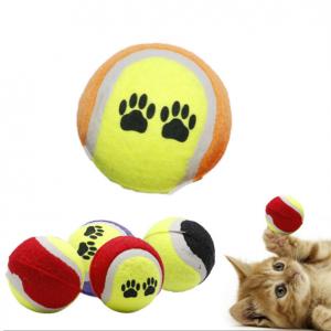 Wholesale High Quality Dog Tennis Ball Custom Tennis Ball Dog Toy Chew Pet Ball Toy from china suppliers