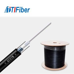 Wholesale GYXTW Fiber Optic Cable 4 Core Single Mode PVC Jacket Telecommunication Application from china suppliers