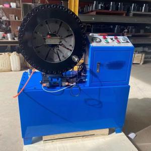 Wholesale Hydraulic 2 Inch Industrial Braided Hose Crimping Machine 3kw Compact Structure from china suppliers