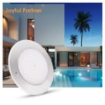 18W 316SS Underwater Wall Mounted LED Pool Light 230MM DC12V 252pcs SMD2835 Warm