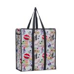 Strong Nylon Handled Woven Bag Customizable Eco Friendly Waterproof Shopping