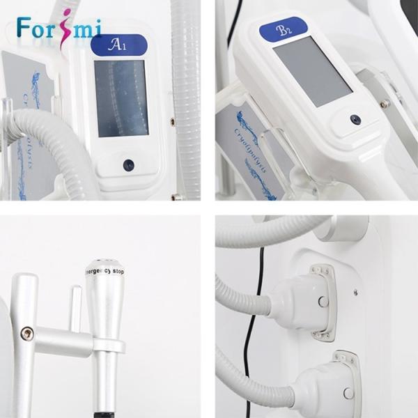 CE approved 4 cryo handles work together cool sculpting body slimming Cryolipoly