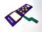 Conductive Silver Ink Printing Led Membrane Switches For WIFI Telecommunication