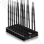 Customized 16 Antenna Cell Phone Signal Blocker 10-50meters Desktop Signal