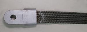 Wholesale 5:1 90mm Wire Rope Sling Assembly , EN 13411-4 Open Spelter Socket from china suppliers