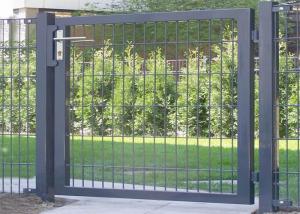 Wholesale Dark green PVC Coated 5x3.5ft Fence Garden Gate from china suppliers
