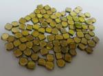 Yellow HPHT MCD Synthetic Diamond round and Square Grits Industrial Abrasives