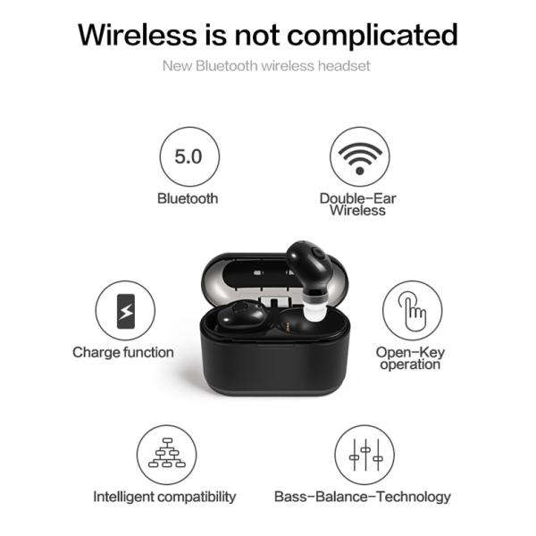 ODM DC5V Smart True Wireless Stereo Earbuds With Charging Case