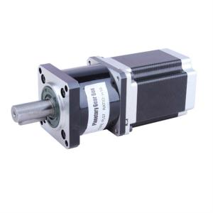 China Planetary Geared Stepper Motors Nema 23 Gearbox 10 1 Ratio 76mm 53mm 56mm on sale