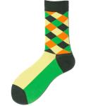 Sweat Absorbent Fancy Socks Womens , Customized Color Ladies Cotton Socks