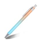 Aluminum Metal Gradient Color Ballpoint Pen 1.0mm Press Type Gift Ball Pen