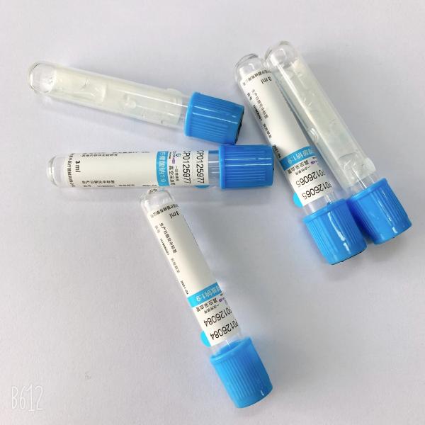 Light Blue PT Tubes vacuum blood colletion tube 1ML-6ML Colors And Tests For