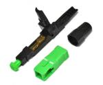 Multimode SC Fiber Optic Connector Assembly with Polished Fiber Ferrule