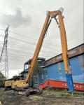 Three Parts Telescopic Demolition Boom , Q355B Q690D Demolition Excavator Arm