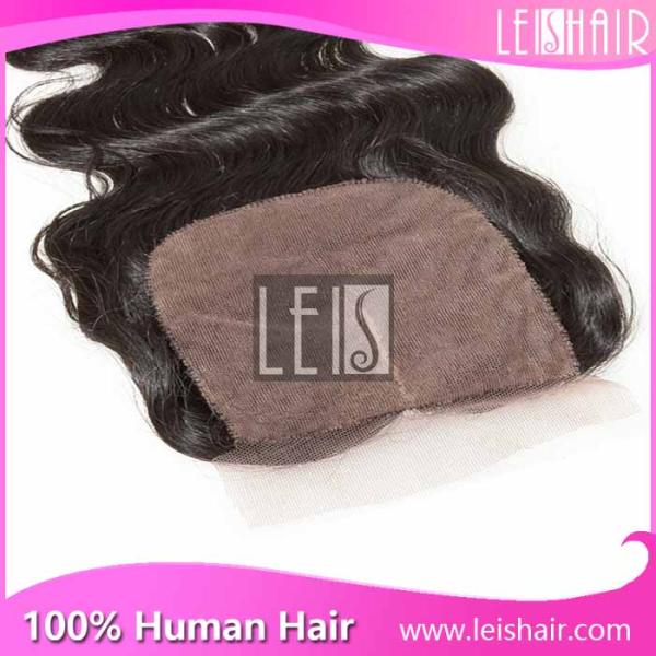 high quality unprocessed virgin hair silk base lace closure