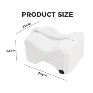 Wholesale OEM Cushy Foam Knee Pillow Long Lasting Easy Maintenance Deep Sleeping from china suppliers