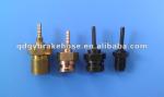 carbon steel material strong power brake hose connect fitting