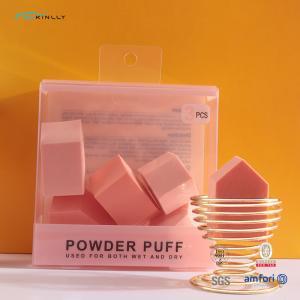 Wholesale 6 Pcs Makeup Sponge Kit Beauty Blender Set Clear Case Flawless For Cream from china suppliers