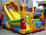 Amusement Mickey Commercial Inflatable Slide