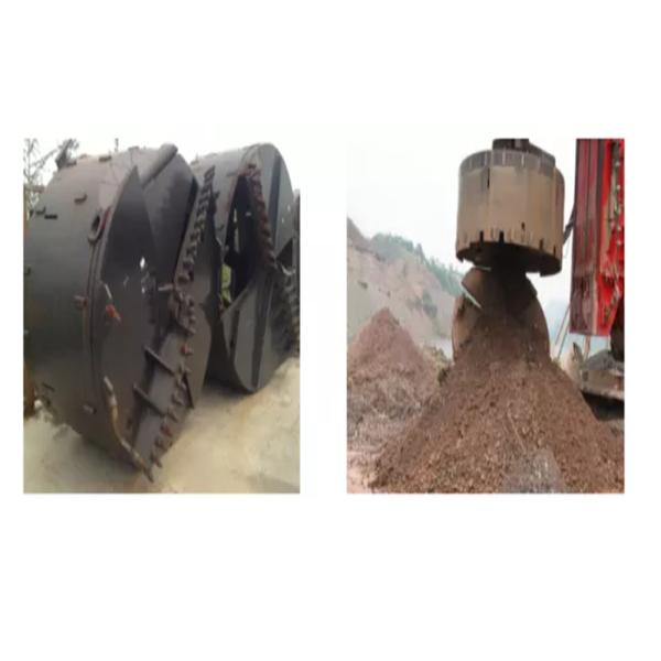 Foundation Drilling Bucket Three Wing Enlarge Bucket Patented design