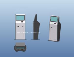 Wholesale Lobby Dual Screen Bill Payment Kiosks with 19&quot; Infrared touch screen from china suppliers