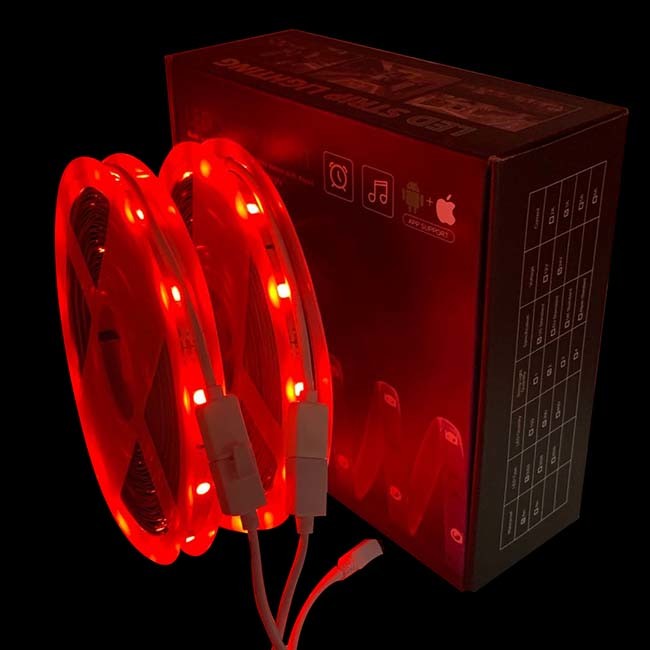 IP20 20M 55W Bluetooth LED Strip Light
