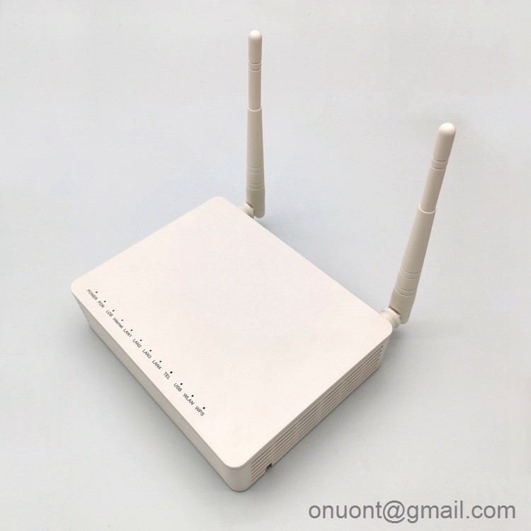 3dbi 12V 1.0A ZTE Chipset HK719 GPON ONU ONT SC UPC SC APC Connector