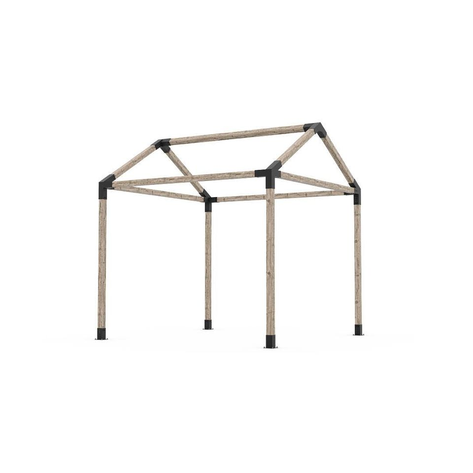 Stamped Steel Brackets Elevated Wood Stand Kit for 4x4 Lumber ISO9001 2015 Certified