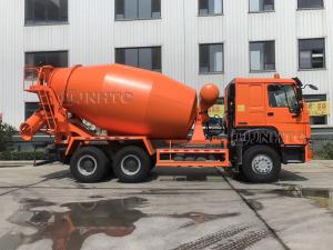 Wholesale Howo New Model Self Loading Concrete Mixer Truck 10 Wheeler 371hp 10m3 from china suppliers