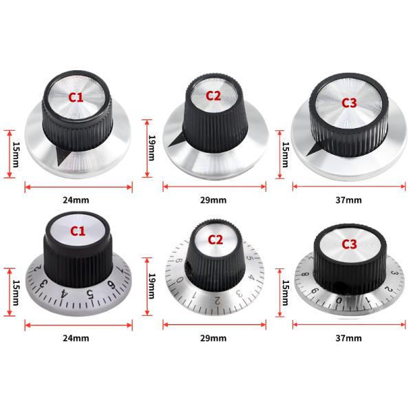 Potentiometer Knob C1 C2 C3
