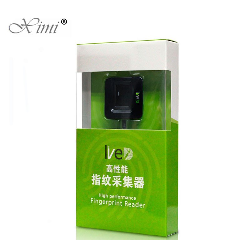 Live ID Bio USB Fingerprint Scanner , Digital Fingerprint Scanner 2 Million Pixels CMOS