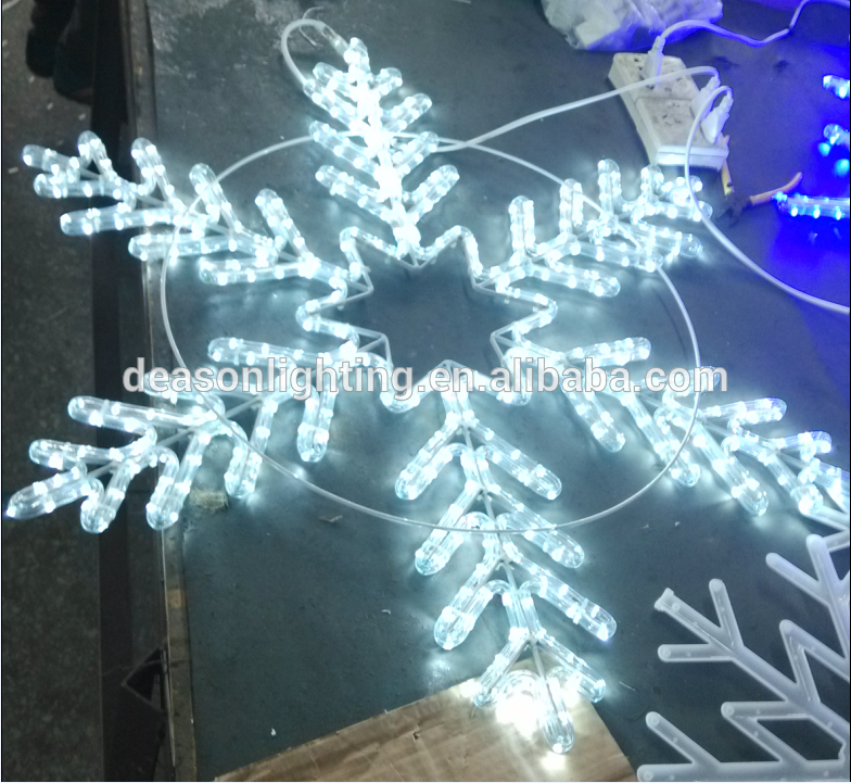 led christmas decor snowflake