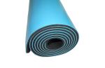 New premium Eco friendly lase carve printing fitness mat custom printed anti