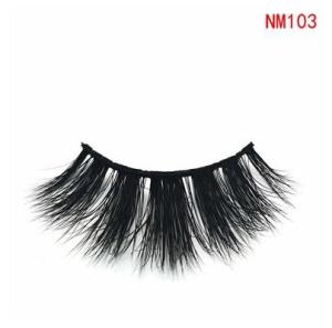 Wholesale Black Soft 3D Mink False Eyelashes Cross Messy Eye Lashes Full Lash Effect from china suppliers