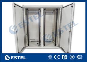 Wholesale Weatherproof Outdoor Electronics Cabinet Dual Compartment With PDU EMU Optional from china suppliers