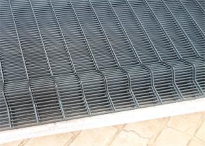 Wholesale Grey Colour 358 Fence Security Wire Mesh Fence PVC Coated / Galvanized 4 . 0 MM Wire Diameter from china suppliers