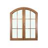 Buy cheap French Style Wood Aluminium Frame Windows Inward Swing Arched Casement Windows from wholesalers