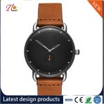 PU Leather Fashion Men Wrist Watch Quartz Watch PU Strap Circular Dial Fashion