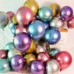 Multi Colors Balloon Themed Birthday Party Decorations Easy To Blow Up